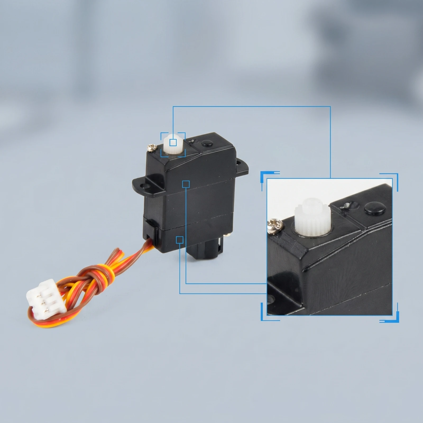 Micro Digital Servo Mini Micro Servo with JST Connector Smooth Operation Stable for DIY Builders