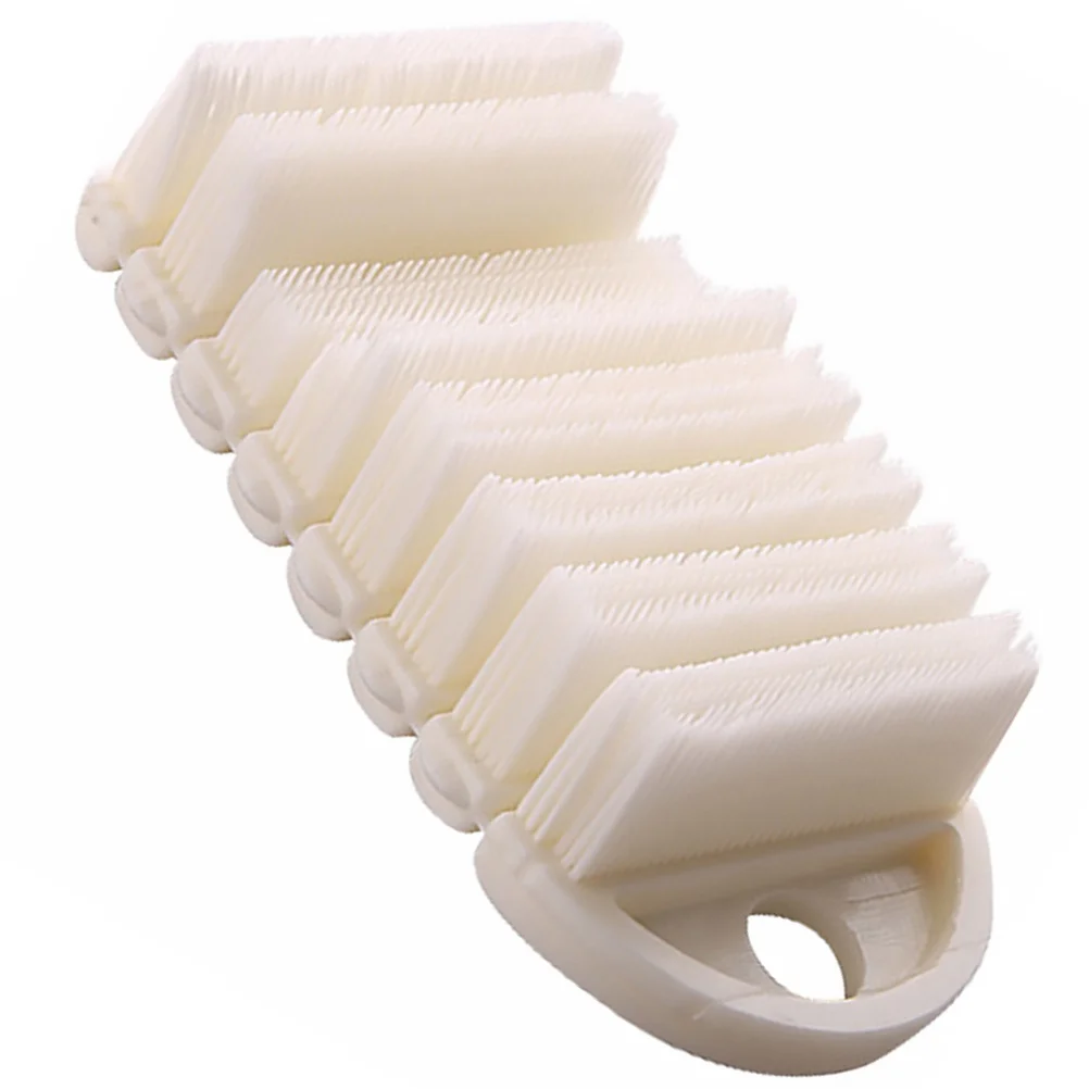 Nail Brush Soft Bristle For Fingernails Toenails Cleaning Manicure Pedicure Tool Portable Finger Scrub Brush Travel Size