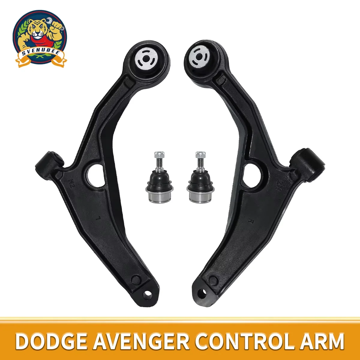 Svenubee 4Pcs Front Lower Control Arm Left Right Ball Joint Kit for Chrysler 200 Dodge Avenger 2007 2008 2009 2010-2020 K500120