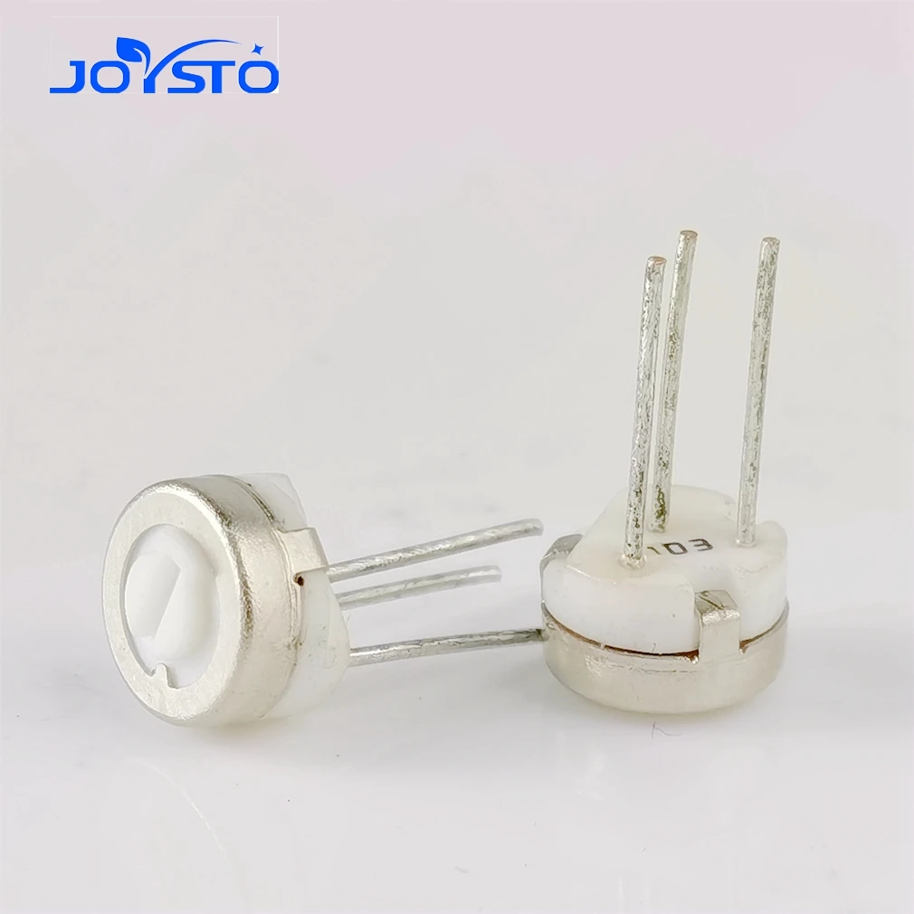 مقاومات قابلة للتعديل بدقة لثني الجهد أحادي الدوران ، مقاومات قابلة للتعديل ، 1K 2K 5K 10K ، 5 ks