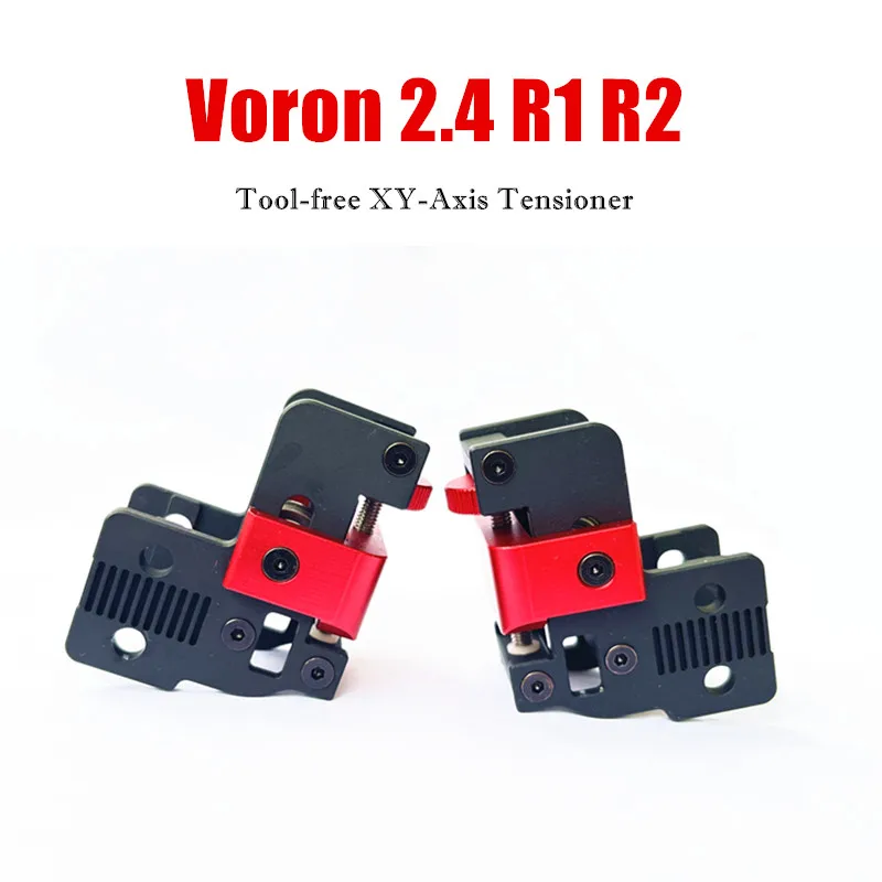 2pcs/set All Metal Tool-free XY-Axis Tensioner for Voron 2.4 R1 R2 3D Printers Precision CNC Made