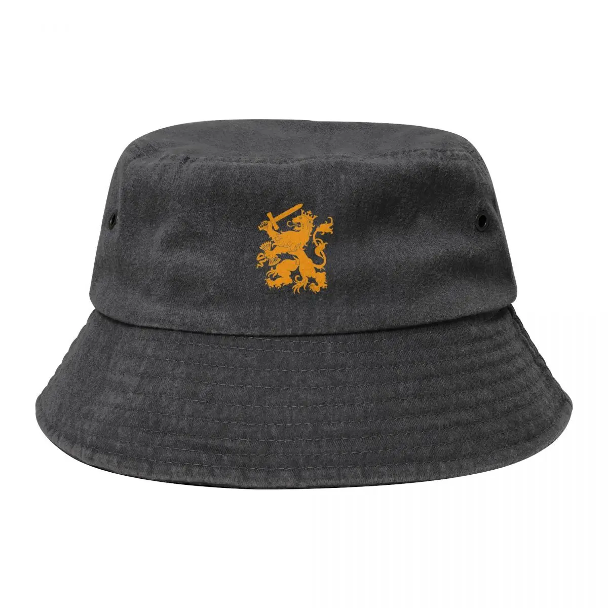 

Dutch Lion - Orange Bucket Hat Hat Beach tea Hat Golf Man Icon Girl Men's