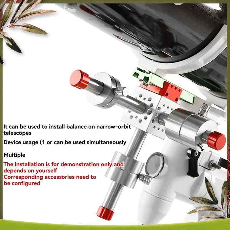 

A08P-Dovetail Groove Three-Axis Balance System Telescope Balance Block Astronomical Telescope Accessories