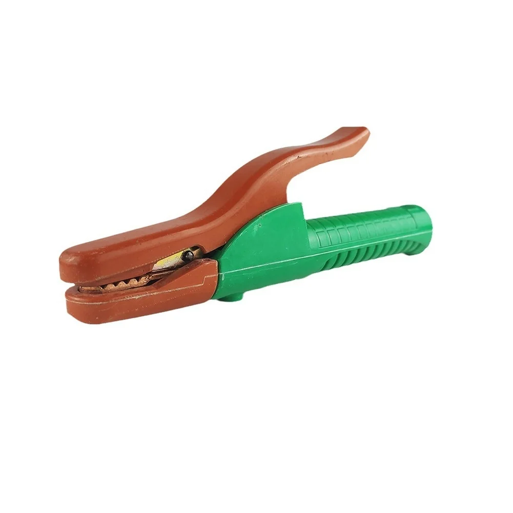 500A Pure Copper Welding Clamp Featuring Low Thermal Resistance Thick Handle and 95mm2 Cable Cross Section Support
