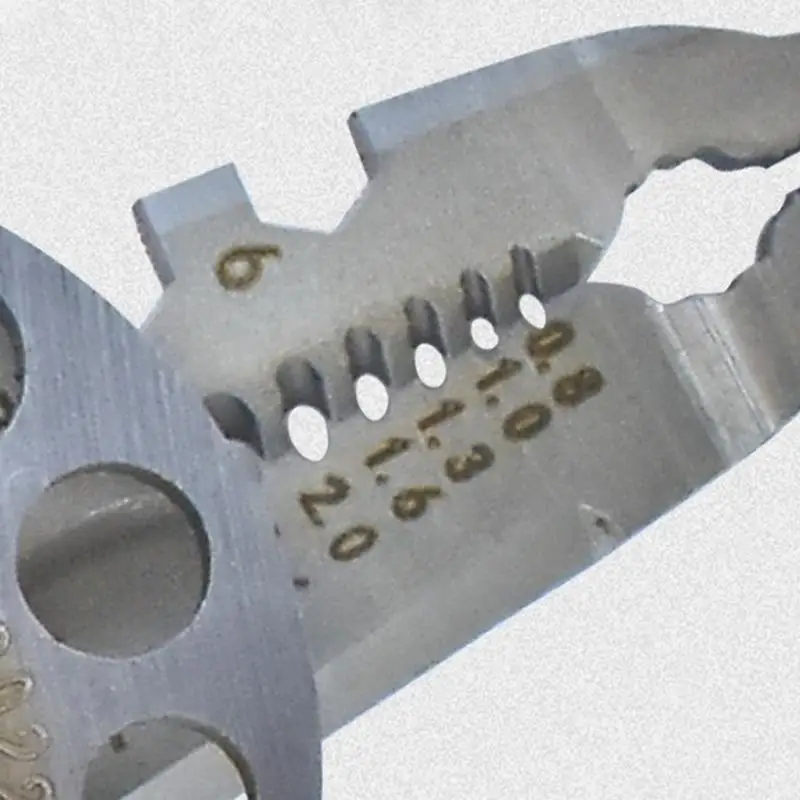 전자 케이블 스트리퍼 휴대용 와이어 필러 도구, 다목적 전문 와이어 크림핑 커팅 플라이어, 전기 수리 작업