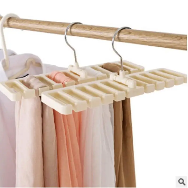Tie Belt Hanger Wardrobe Belt Rotating Organizer Rack Multifuctional Scarf Hanger Home Closet Storage Holder Accessories