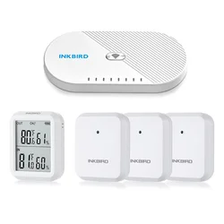 INKBIRD 50%Off WiFi Hygrometer Thermometer Sensor with WiFi Gateway Indoor Outdoor Smart Temperature Humidity Monitor for Room