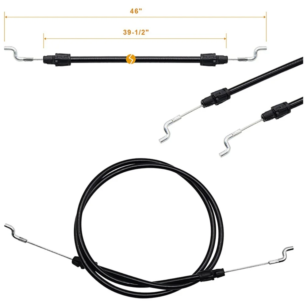 Replacement Control Cable for Lawn Mower Throttle Compatible with Models For 7460550 and 9460550 for Improved Operation