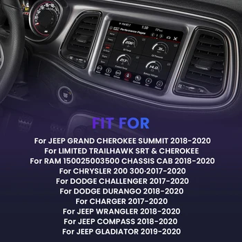 8.4 inch LCD Touch Screen Digitizer Radios GPS Navigation LA084X01(SL)(01)(02) for Dodge Challenger Charger Durango for Jeep