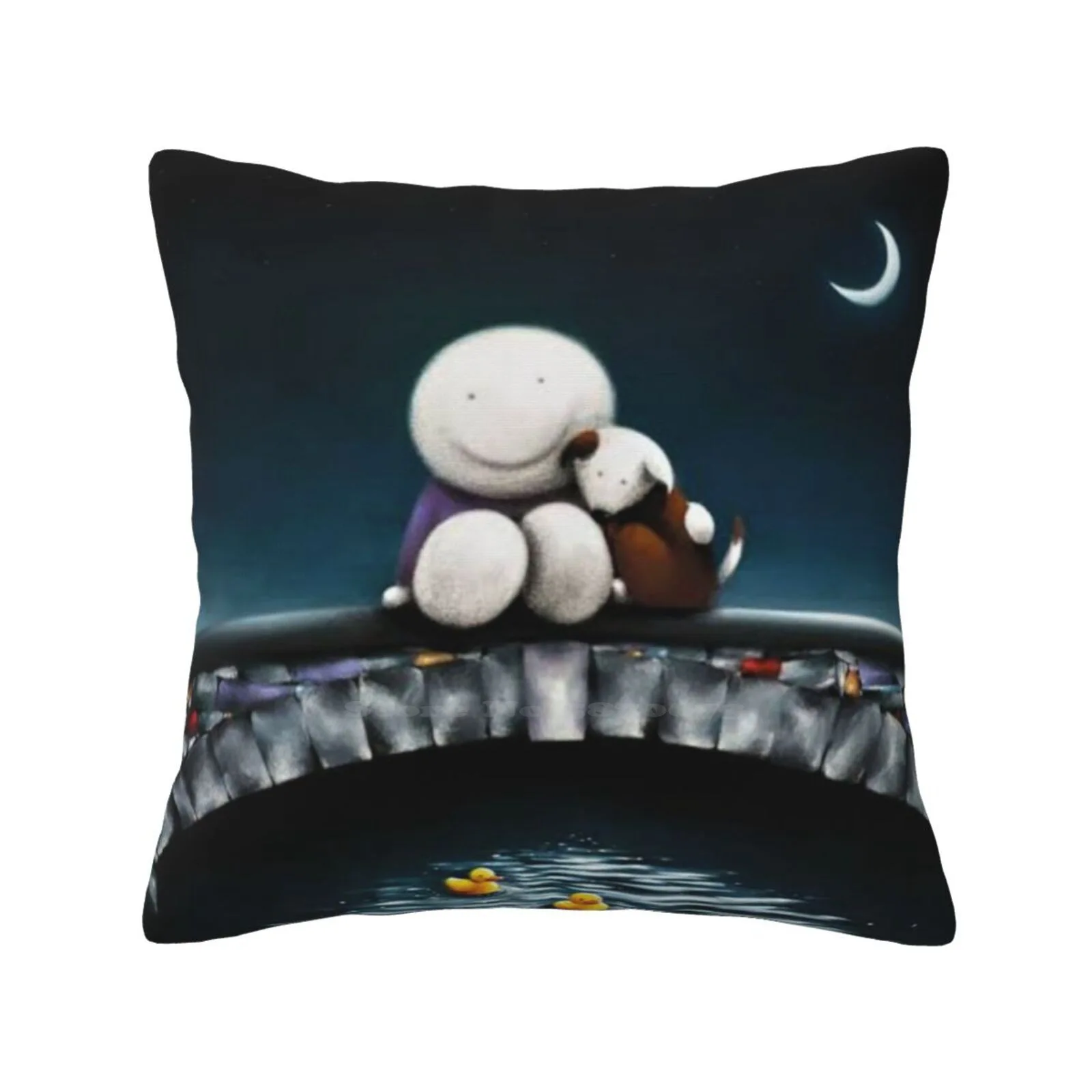 Doug Hyde Home Sofa Car Waist Throw Pillowcase Hyde Doug American Artist Doug Hyde Sculpture Doug Hyde For Sale Stone Bronze