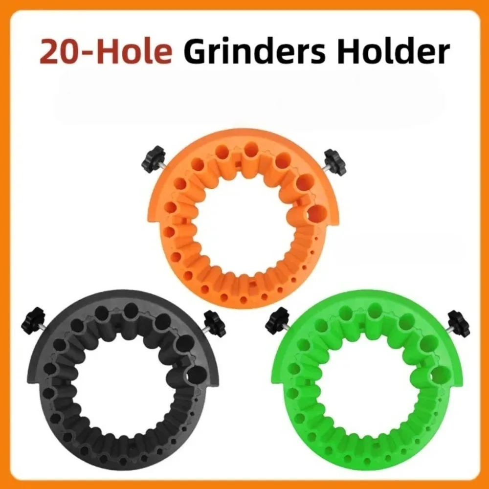 Multifuncional anti-descascamento ângulo moedor apontador de broca 2-13mm 20 furos com inserções de rosca de metal ferramenta auxiliar de moagem