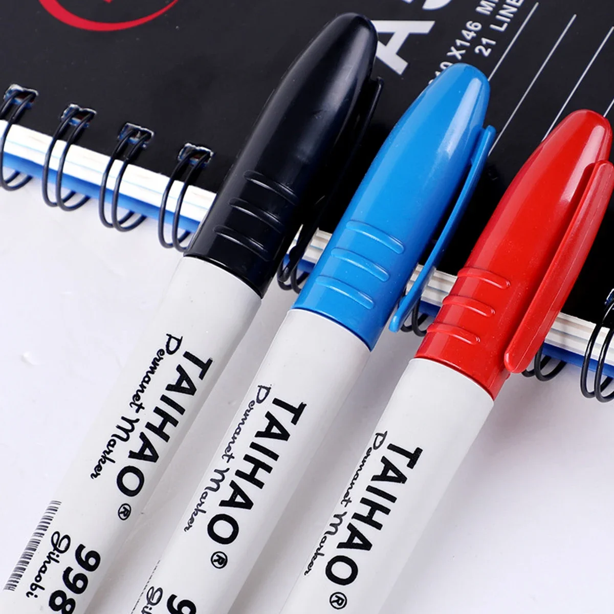 6/10 Stuks Gemengde Waterdichte Olie Gebaseerde Marker Pen Grote Capaciteit Zakelijke Kantoorbenodigdheden Sneldrogende Grote Hoofd verf Pen Markers