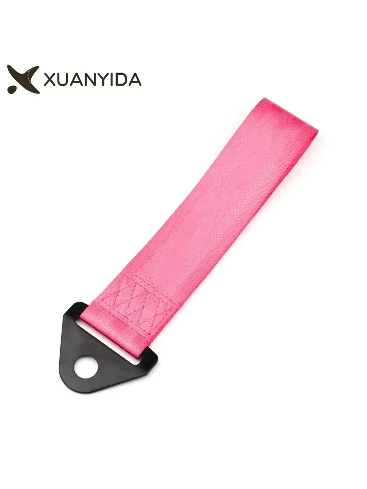 Fashion Brand Car Tow Strap Trailer Tape For Car High Strength Towing Rope Auto Trailer Ropes Towing Straps Car Accessories