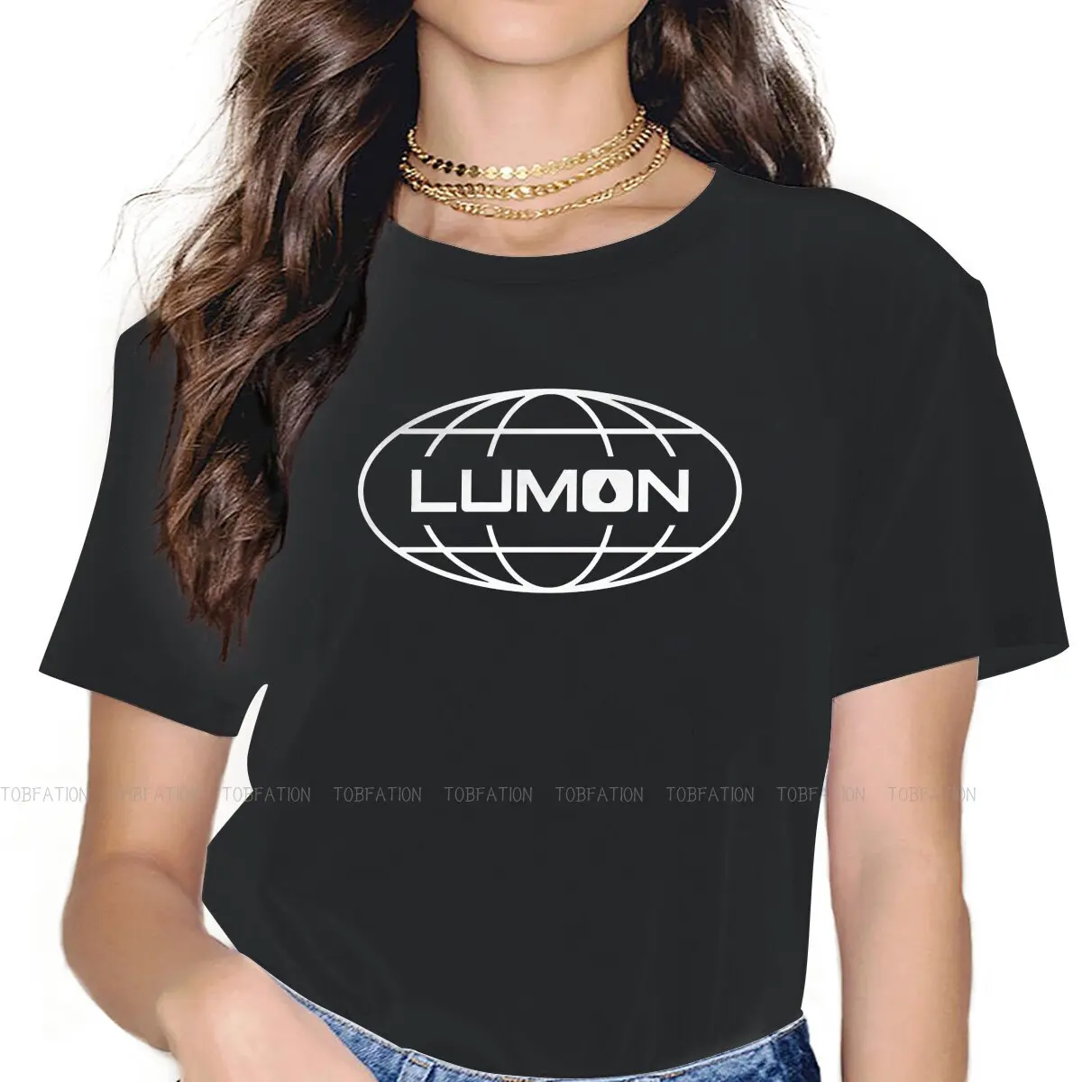 Lumon Logo Women TShirt Severance Girls Graphic Tees 4XL O-neck Female T Shirt Funny Fashion Gift