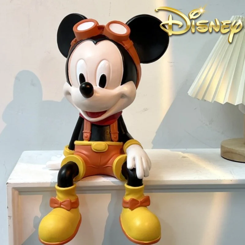 

Anime Disney Creative Cartoon Mickey Sitting Ornament Porch Tv Cabinet Wine Cabinet Home Decoration Desktop Tide Anime Figure