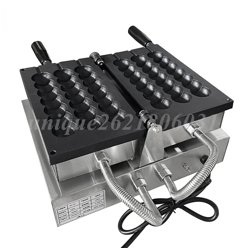 Commercial Ball Shaped Egg Waffle Maker Electric Mini Belgian Takoyaki Skewer Lollipop Egg Waffle Skewer Waffle Maker Machine