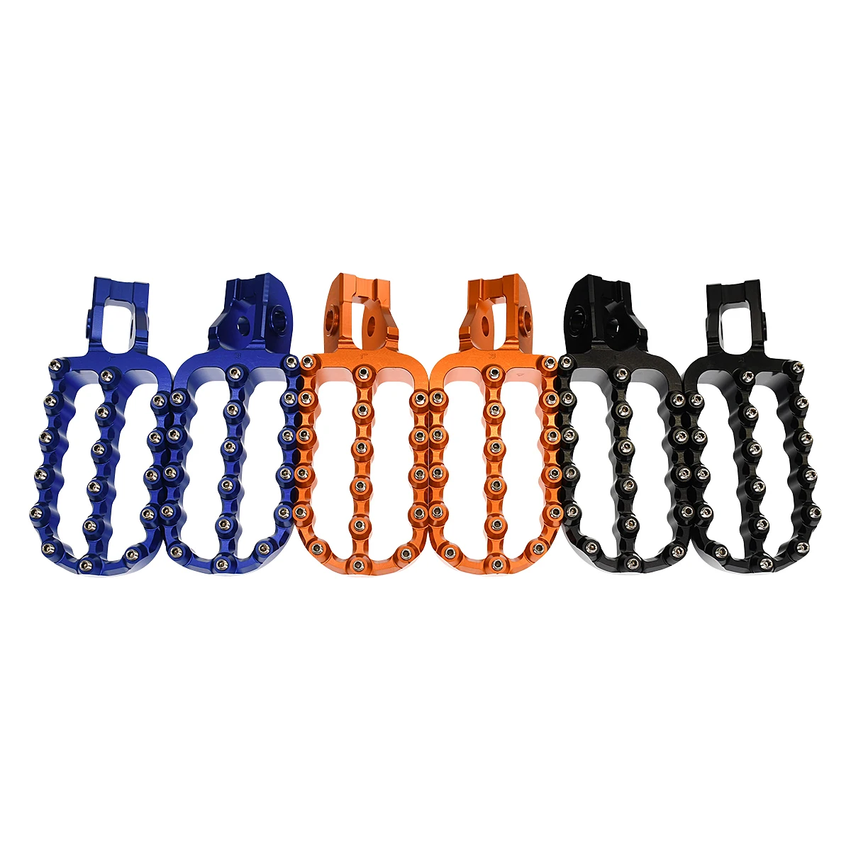 Enlarged Motorcycle Forged FootRest Footpegs Rests For KTM 125 250 SX 350 450 SX-F XC XC-F 2017-2022 2017-2023 EXC 300 EXC-F 350 - view 2