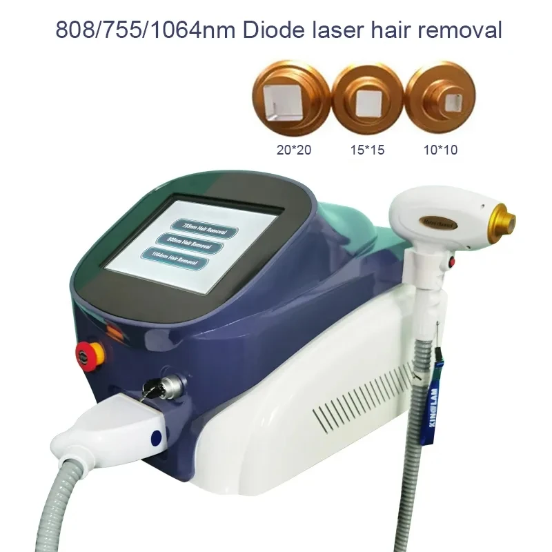Diodo laser do De-icer do salão de beleza profissional, 808nm, 755nm, 808nm, 1064nm, 2024