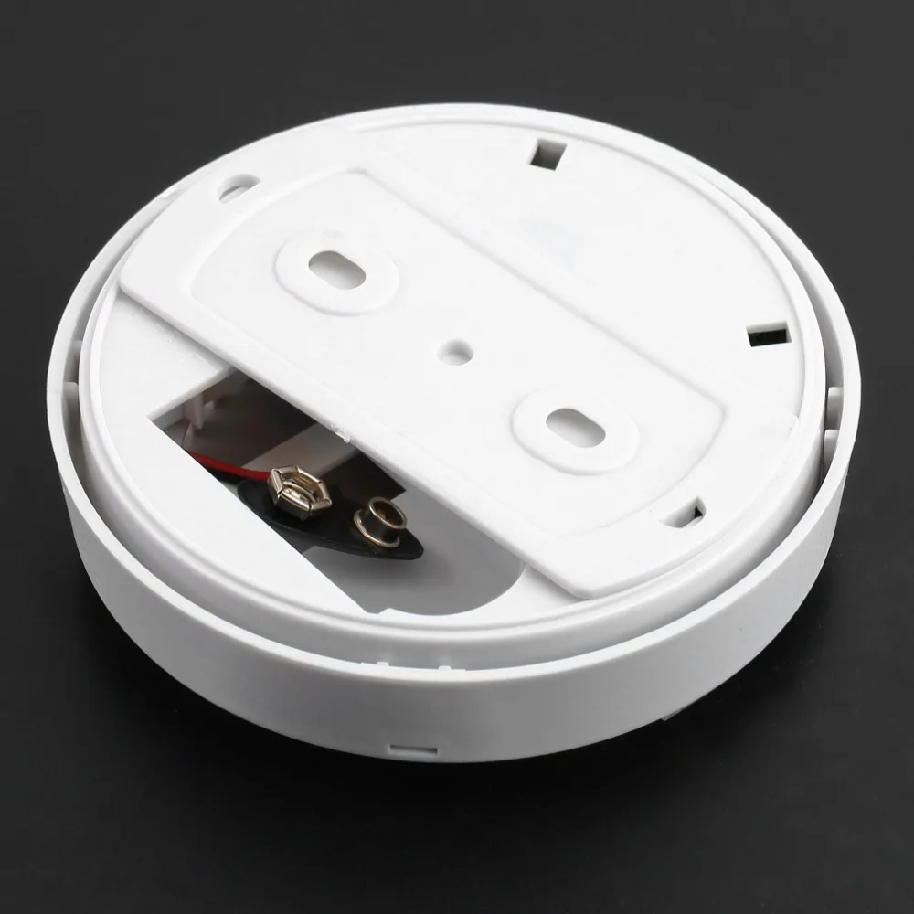 ESCAM Smoke detector fire alarm detector Independent smoke alarm sensor for home office Security photoelectric smoke alarm