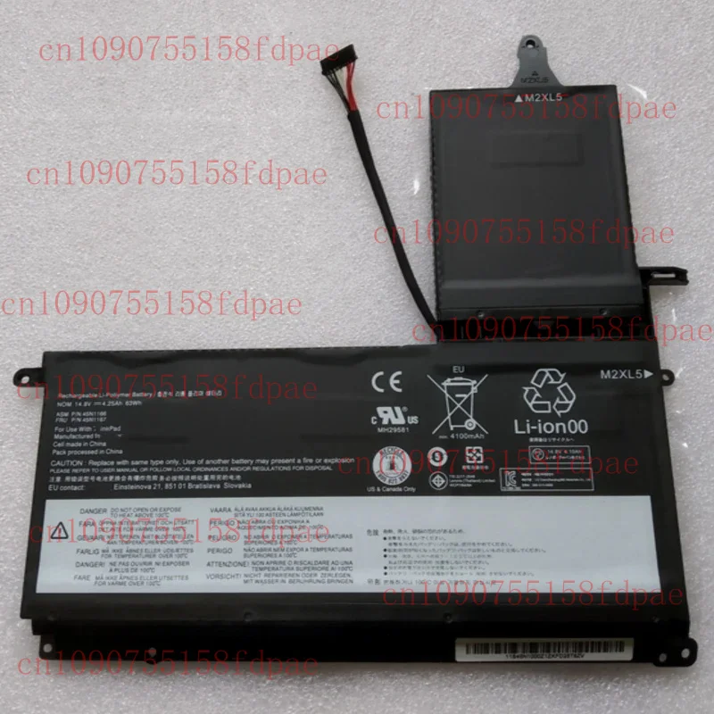 

New 45N1166 45N1167 45N1164 45N1165 PXD3X2 Laptop Battery For ThinkPad S5 S530 S531 20B0 S540 20B3 TOUCH-20B3 Notebook
