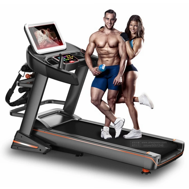 

Motorized Walking Treadmill Good Quality Sport Fitness Center Home Gym Equipment Multi Function Folding Electric Running Machine