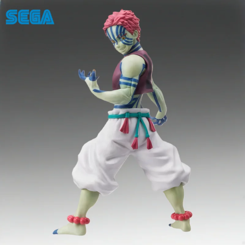 

In Stock Sega Original Demon Slayer Akaza Action Figure Model Doll Brand New Boxed Toys Model Garage Collectible Ornaments