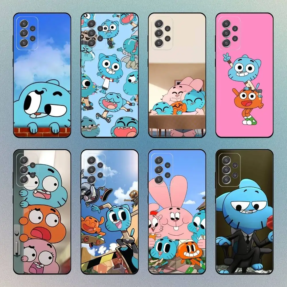 

Amazing W-World G-Gumball Phone Case For Samsung Galaxy S25,S24,S21,S22,S23,S30,With Bracket Cover