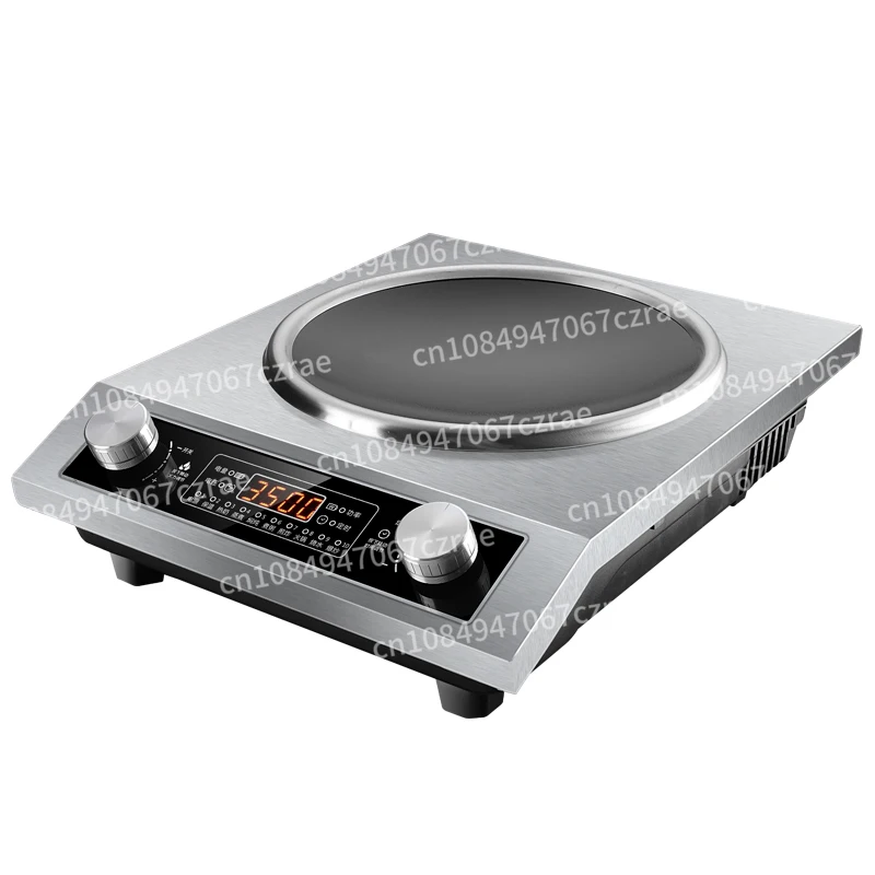 Household electric wok 3500W concave wok Commercial 5000W large firepower induction cooker