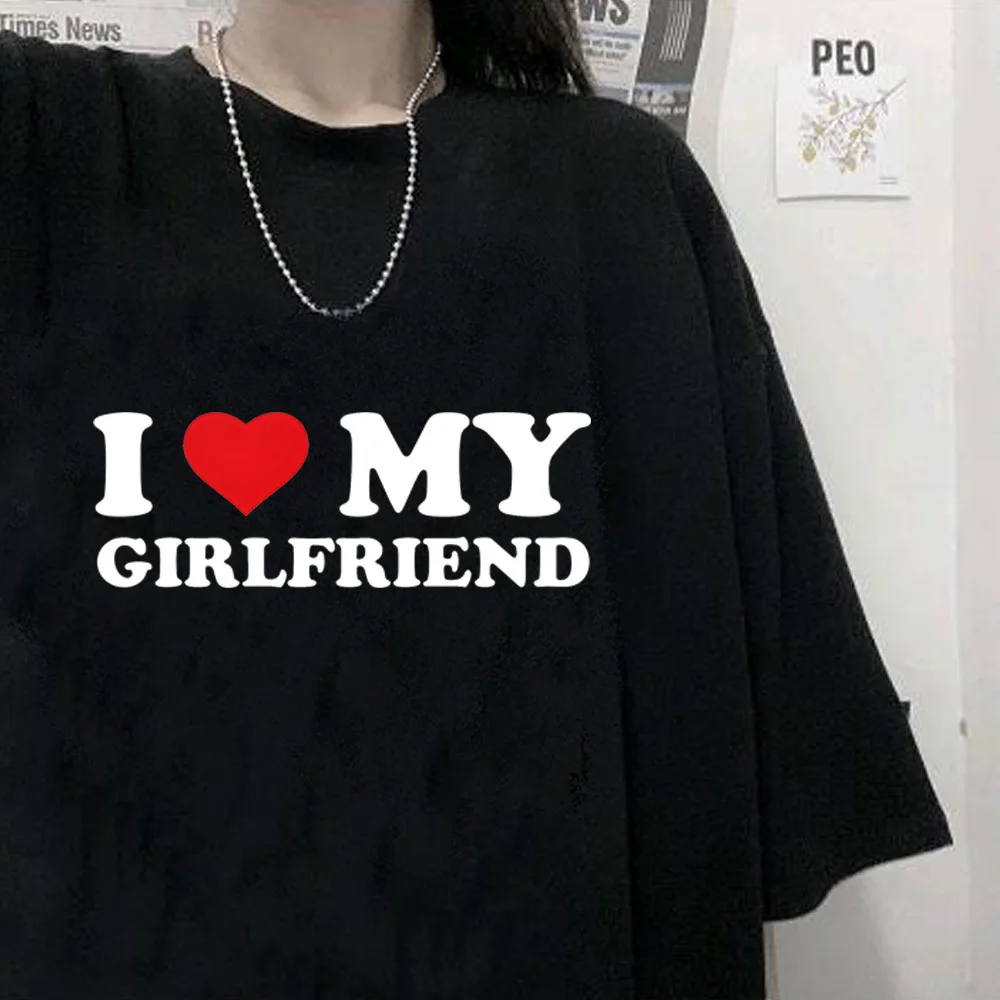أفضل تي شيرتات للتعبير عن الحب: I Love My Boyfriend I Love My Girlfriend بسعر AED 10 فقط