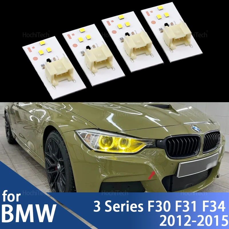 

Желтая светодиодная плата драйвера для BMW 3 серии F30 F31 F34, ксеноновая фара с предварительным лифтом 2013-2015, блок управления фарой 63117398766