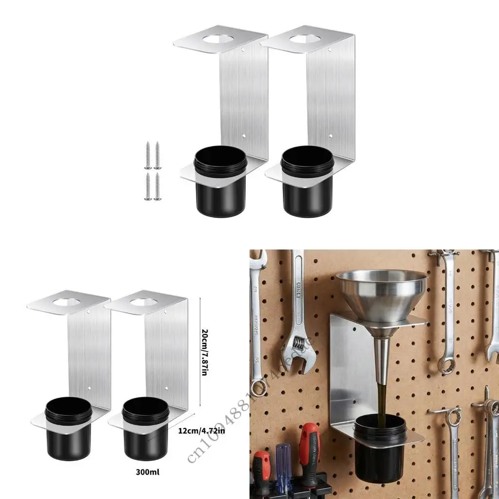 

Aluminum Funnel Mounting Rack For Professional Mechanic And DIY Enthusiasts