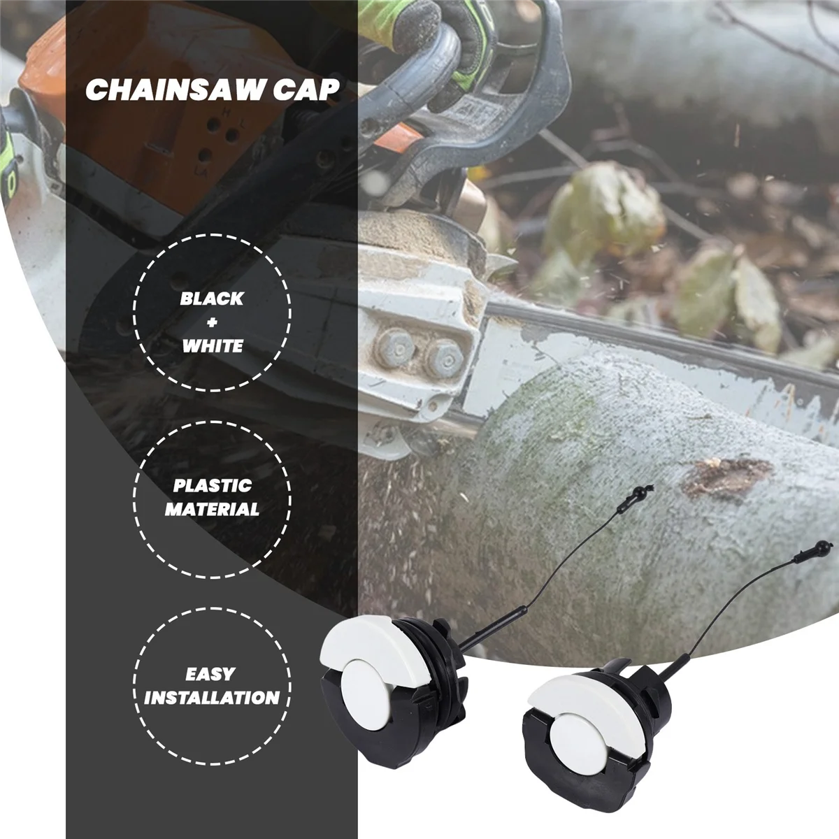 Крышка заливной горловины топливного газа A03V подходит для бензопилы STIHL MS200 MS210 MS230 MS250 MS260