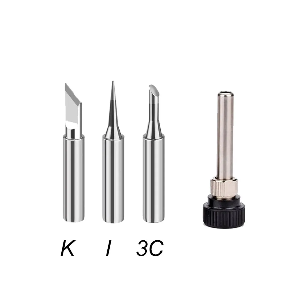 900M-T Soldering Iron Tips Pure Copper Lead-free Welding Tips Head With 936 907 Sleeve  900M 900M-T 936