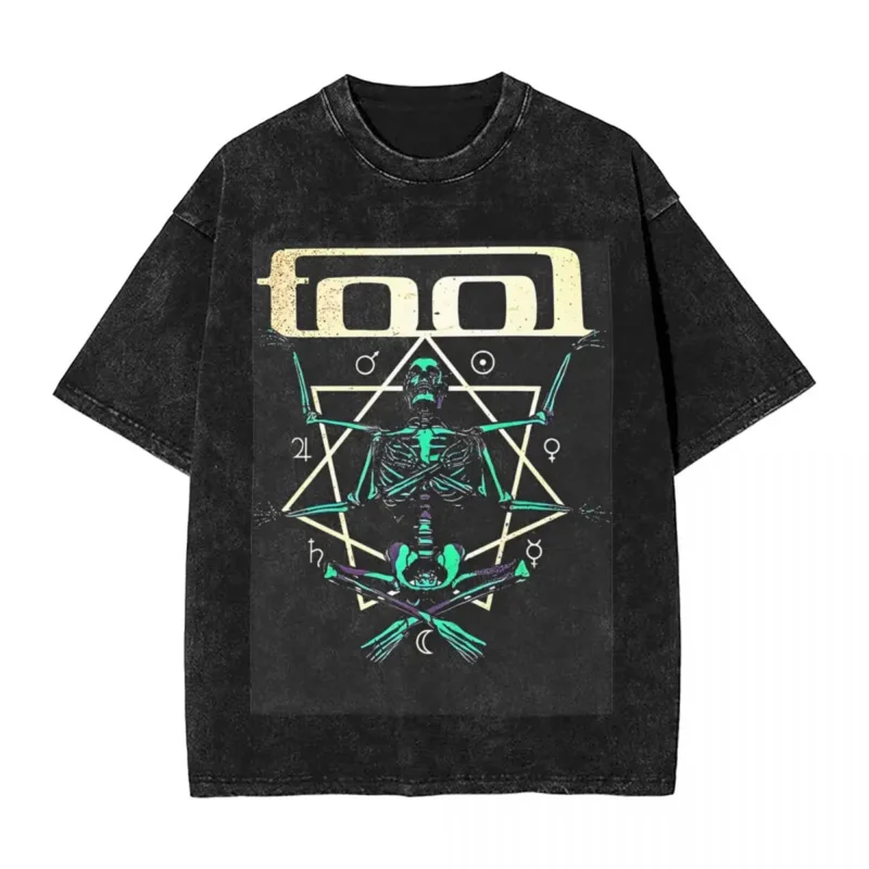 Tools Bands Band Album T-Shirt Summer Rock Music Retro T-Shirts 2024 Casual Fashion Tshirt For Male Short Sleeve Simple Clothes