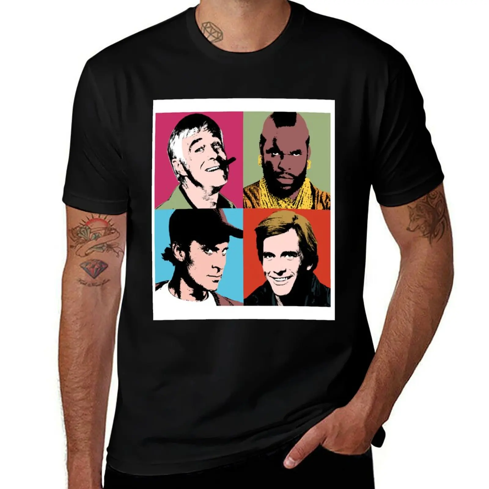 The A Team T-Shirt Plus Size Short Sleeve T-Shirt