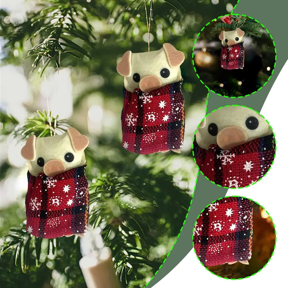 Pigs In Blankets, Fun Christmas Decorations, Christmas Decorations, Gifts, Home Tree Handmade Santa Decor Unique E4v0