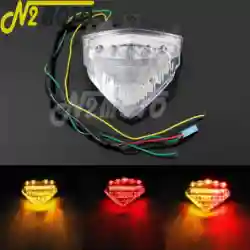 Motorcycle LED Taillight Rear Brake Lamp For Honda CB1000R 08-2016 CB600F Hornet 07-2014 CBR600F 11-14 Turn Signals Light