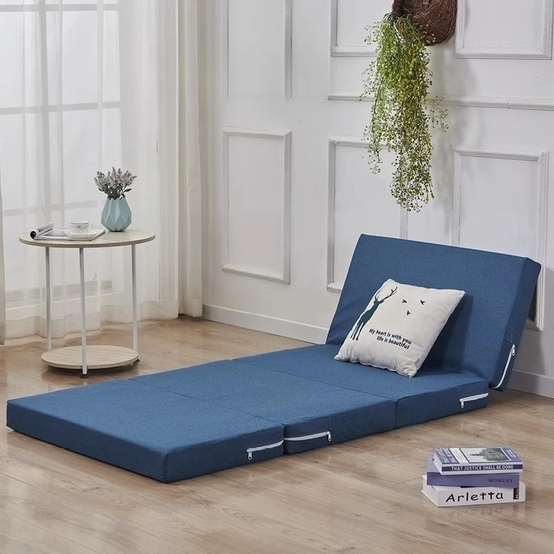 Foldable Foam Mattress, Extra Thick Nap Floor Mat, Washable Office Tatami Bed, Multi-Color Floor Sleeping System