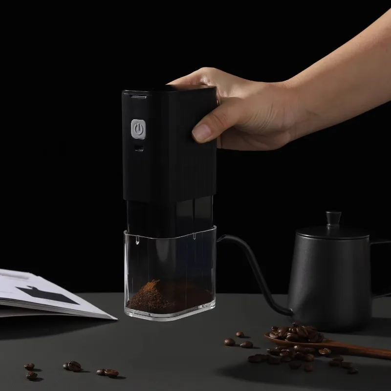 

Coffee Tools Travel Portable Rechargeable Coffee Bean Grinder Ceramic Steel Burr Electric Coffee Machine