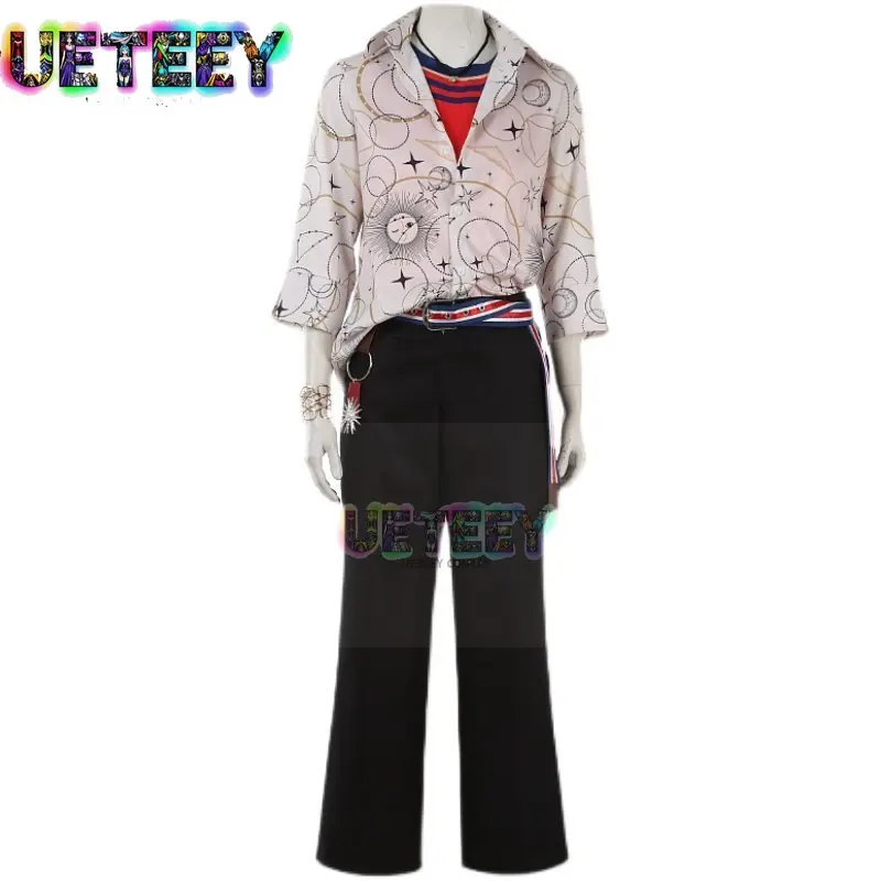 

UETEEY COS Обещание Волшебника ‌ Костюм для косплея Murr Western Country: комплект с цветочным принтом, на Хэллоуин, аниме, индивидуальный размер