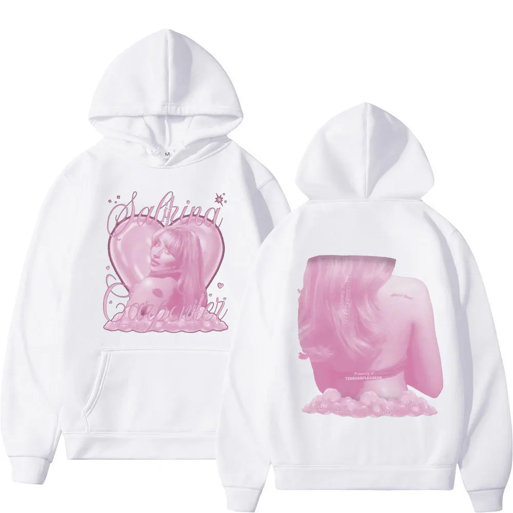

Sabrina Carpenter Aesthetics Graphic Hoodie Men's Women's Fashion Rock Hip Hop Sweatshirts Autumn Winter Casual Loose Pullovers