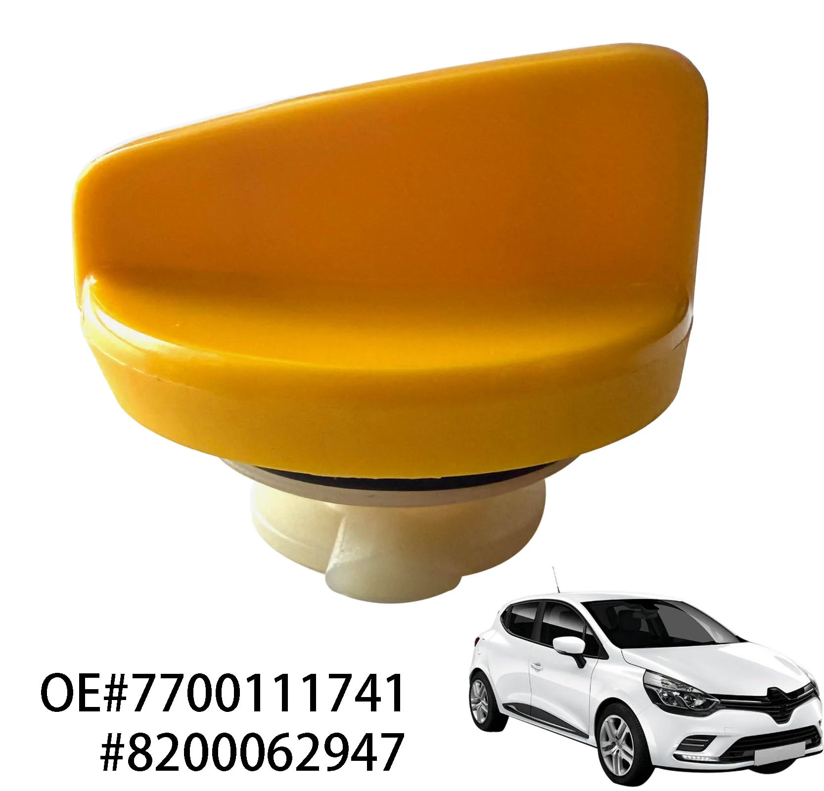 Engine Oil Filler Cap 7700111741 For For RENAULT Clio Megane Twingo Escape Scenic Kangoo Fuel Tank Cover Replacement 8200062947