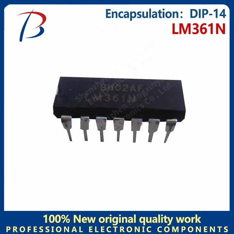 5pcs O LM361N é embalado com o chip comparador DIP-14