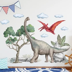 120cmx86cm Large Pterosaur Flying Dinosaurs Cartoon Wall Stickers for Kids Room Bedroom Boy Wall Decals Decorative Stickers BOY