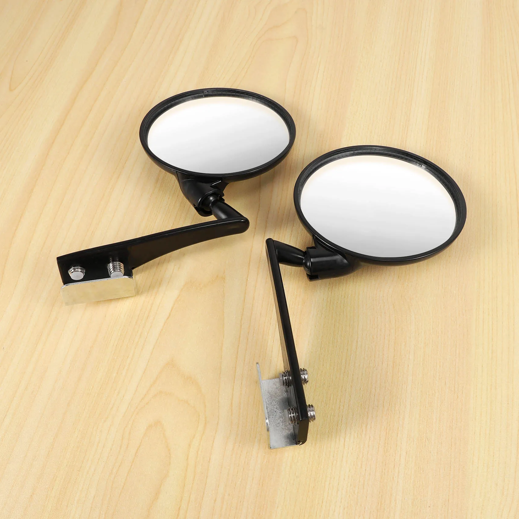 1 Set of 2 Car Blind Spot Mirrors Car Side Convex Mirror Wide Angle Round Car Rear View Mirror