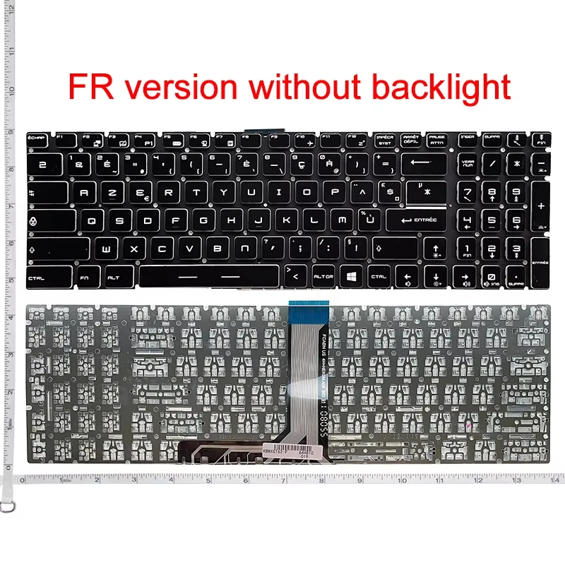 US/RU/SP/FR Laptop Keyboard For MSI MS 16H7/16H8/16U1/16U6/16U7