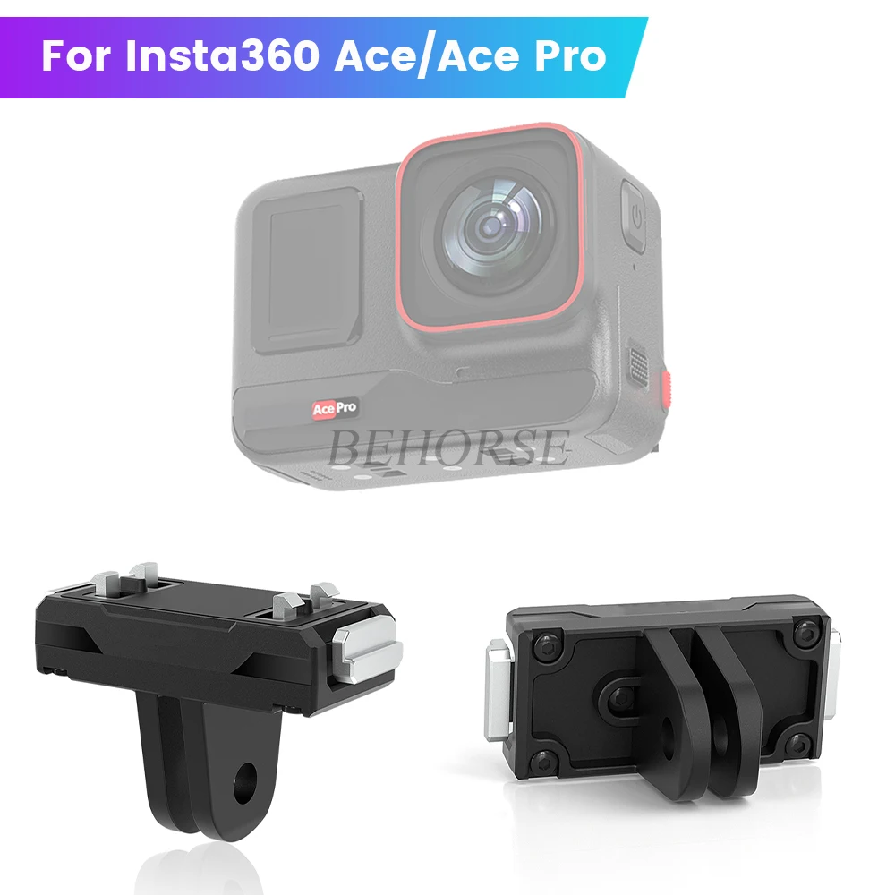 Magnetic Mount Quick Release Protective Frame Adapter Base For Insta360 Ace Pro/Insta360 Ace Magnetic Adapter Camera Accessories