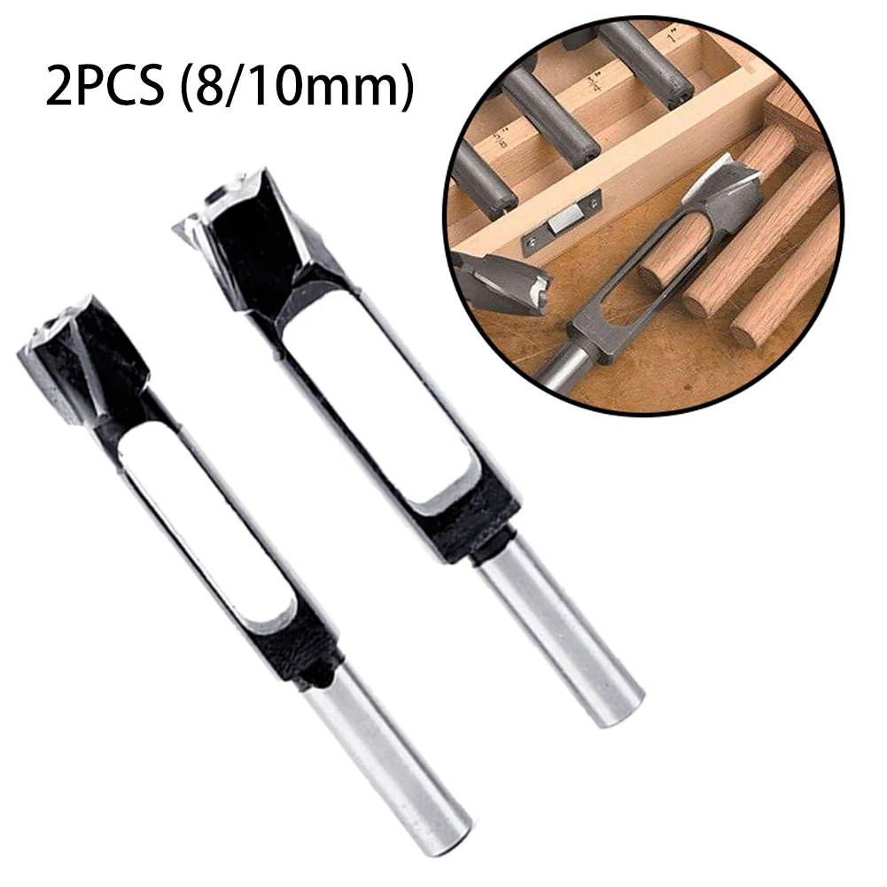 

/HSS /Dowel /Plug 8mm 10mm Tenon Drill Bit For Woodworking Furniture Making Carpentry Cutting Tool Set