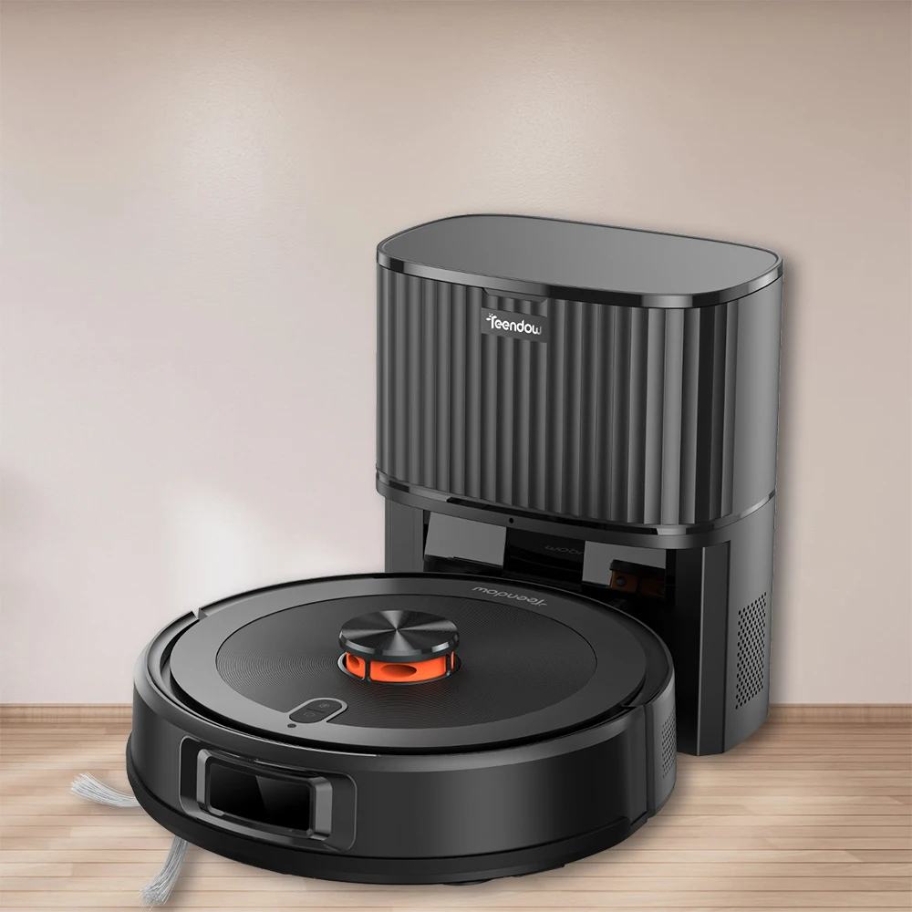 

Teendow Robot Vacuum Cleaner Wet and Dry Ultra-Thin Home Sweeping Mopping LDS Robot Vacuum Cleaner