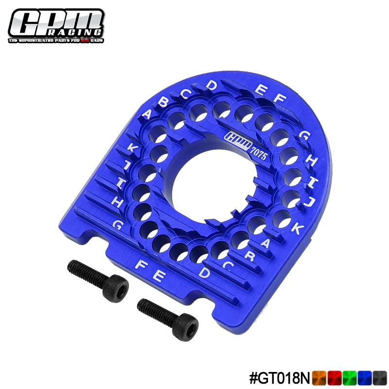 

GPM 1/10 4-TEC 3.0 Corvette Stingary-93054-4 TRAXXAS Alu7075 Motor Mount Plate & Heat Sink Fins